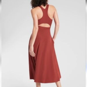 Athleta Winona Midi Suport Dress Size M
